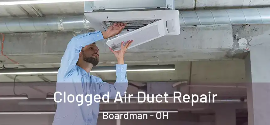 Clogged Air Duct Repair Boardman - OH